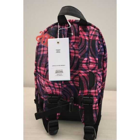 Herschel Supply Company Heritage Kids Warped Plaid Backpack - Picture 3 of 9